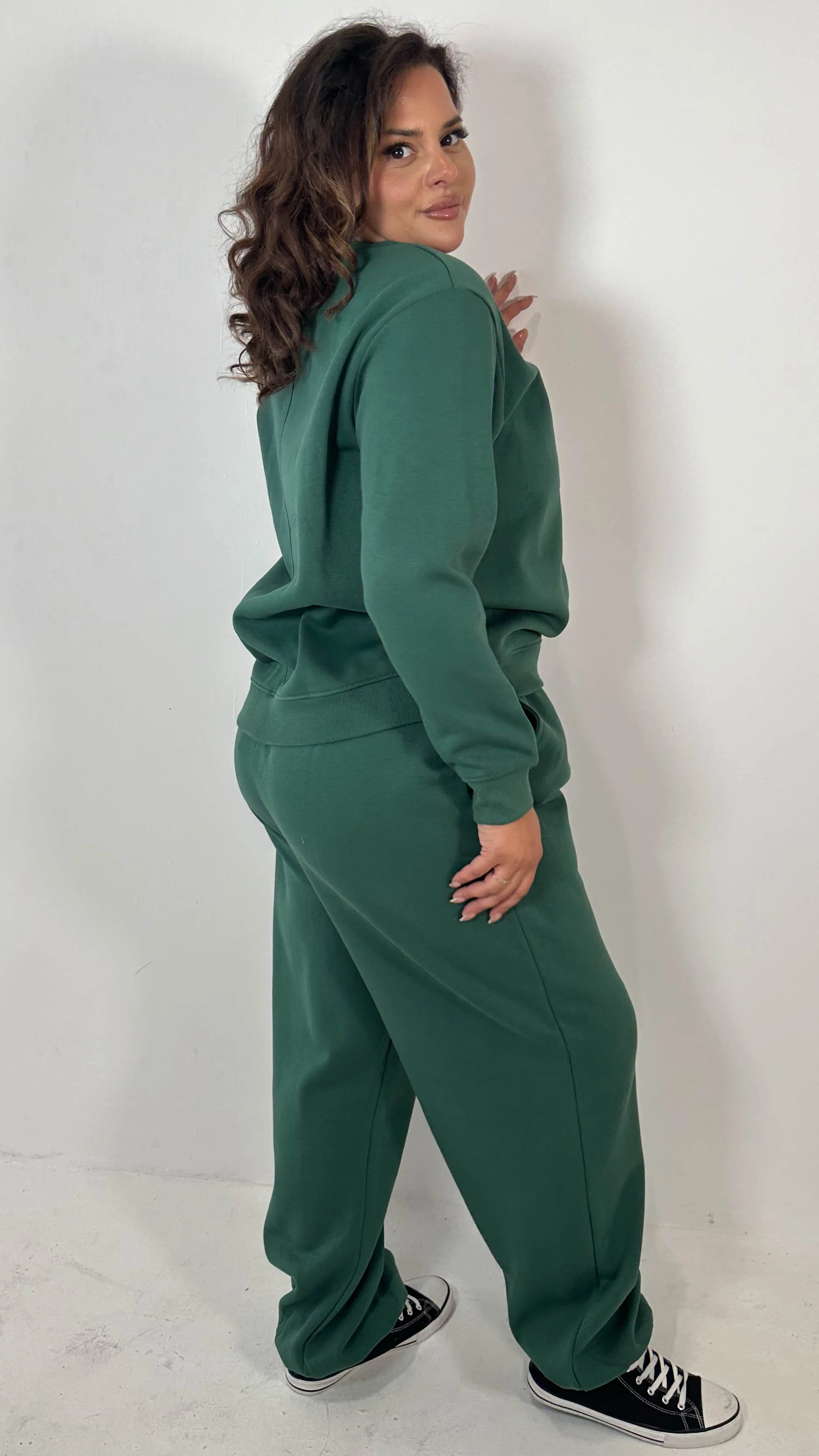 CurveWow Basic Jogger Green - Image 5