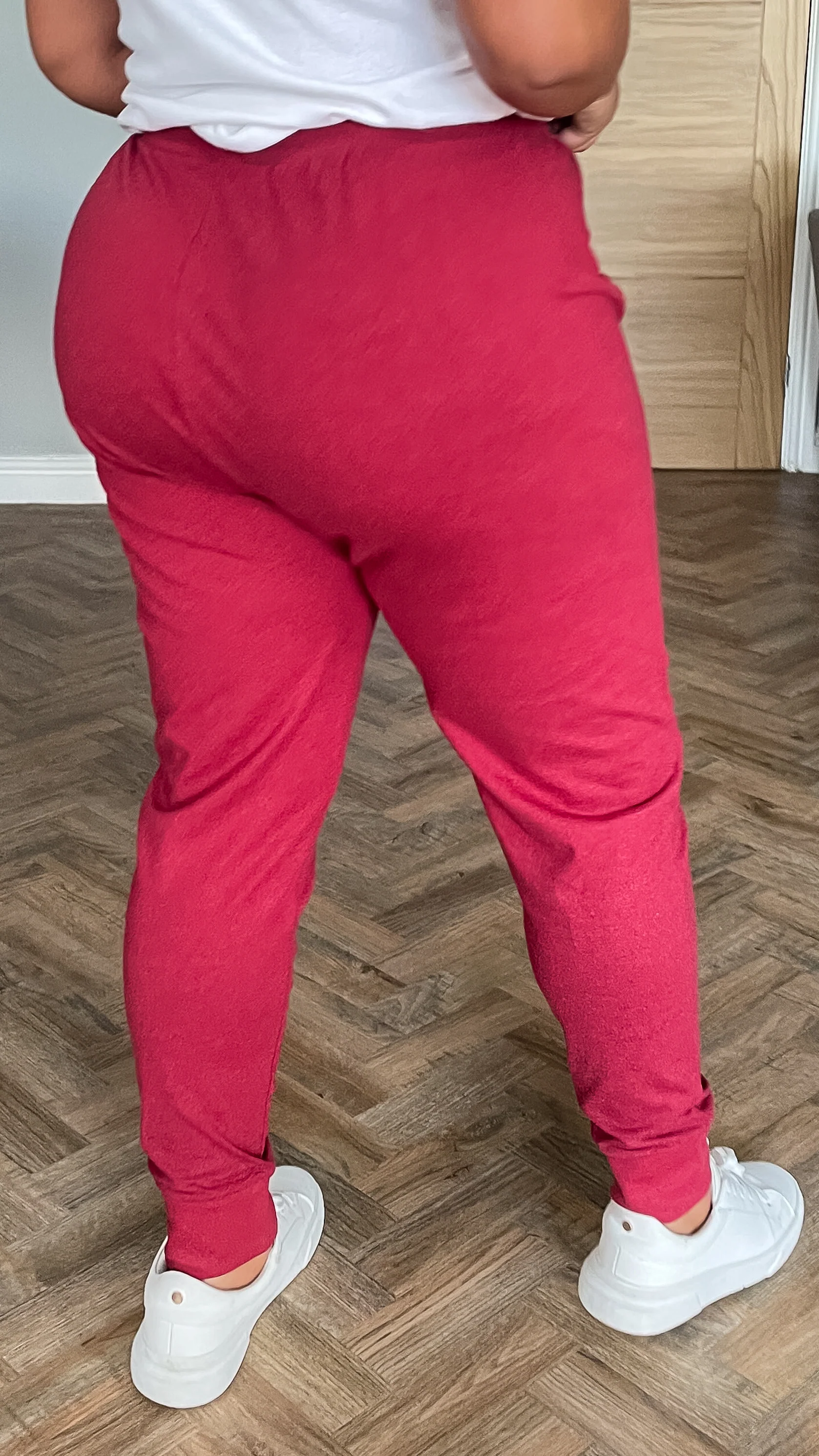 CurveWow Joggers Wine - Image 3