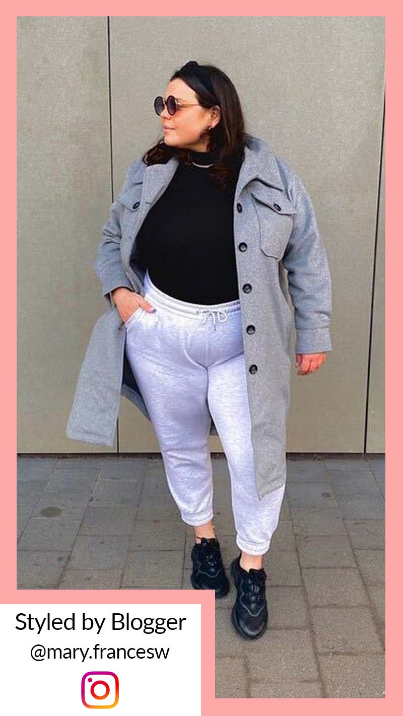 CurveWow Shacket Grey - Image 3