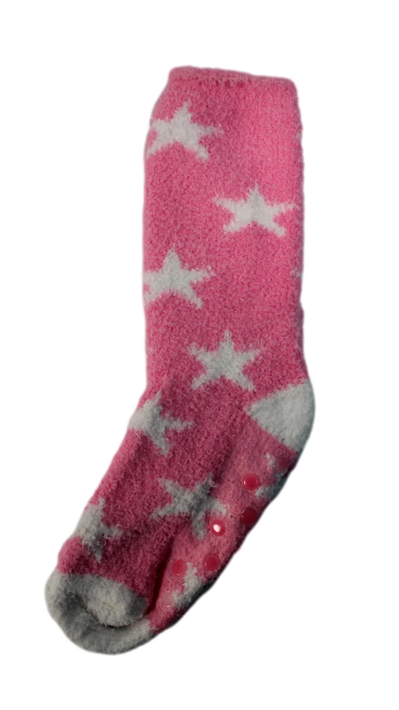 Snuggle Toes 3 Pack Cosy Socks With Gripper White Stripe - Image 5